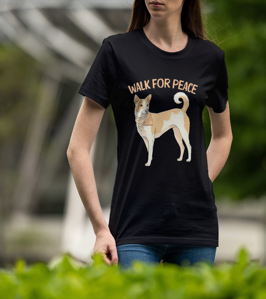 Walk For Peace Aloka Dog T-Shirt