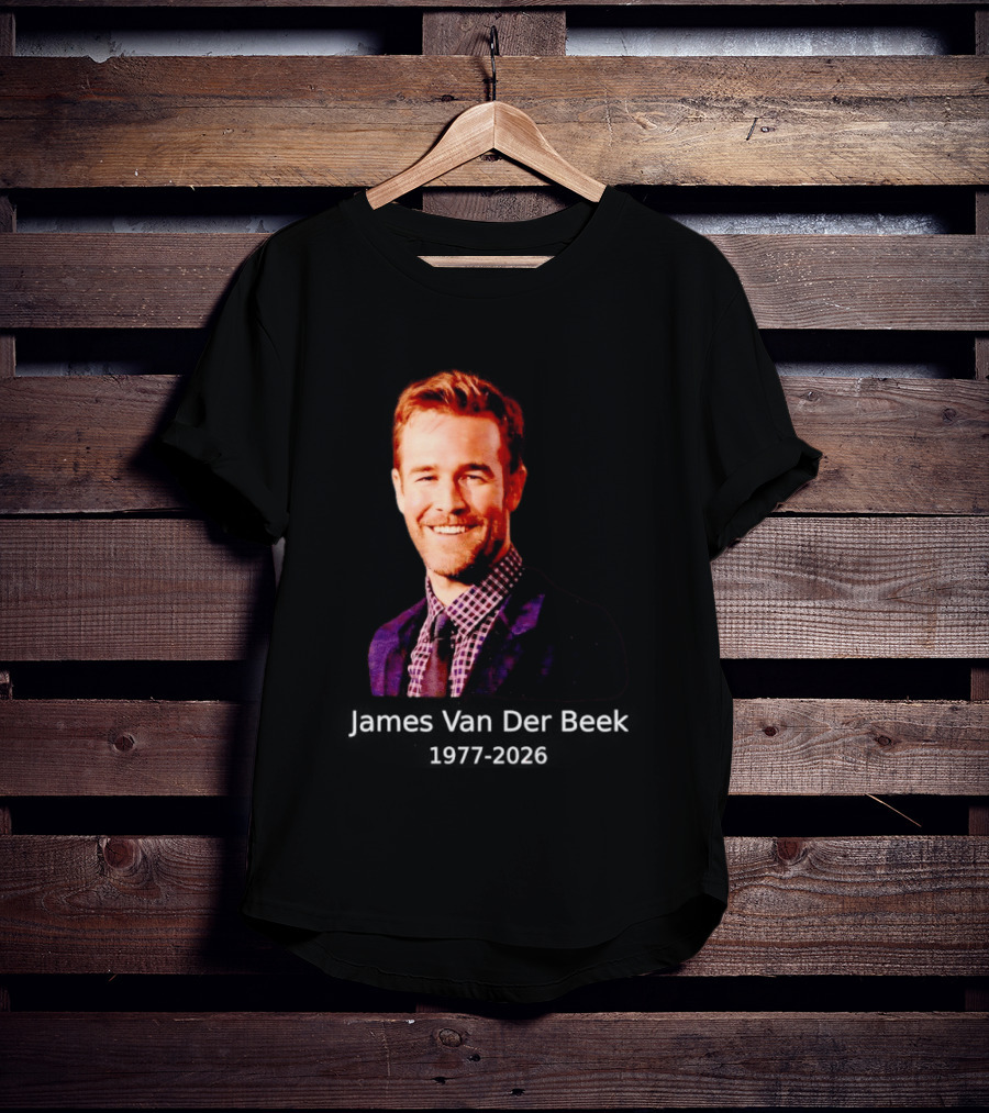 RIP James Van Der Beek James Vanderbeek T-Shirt
