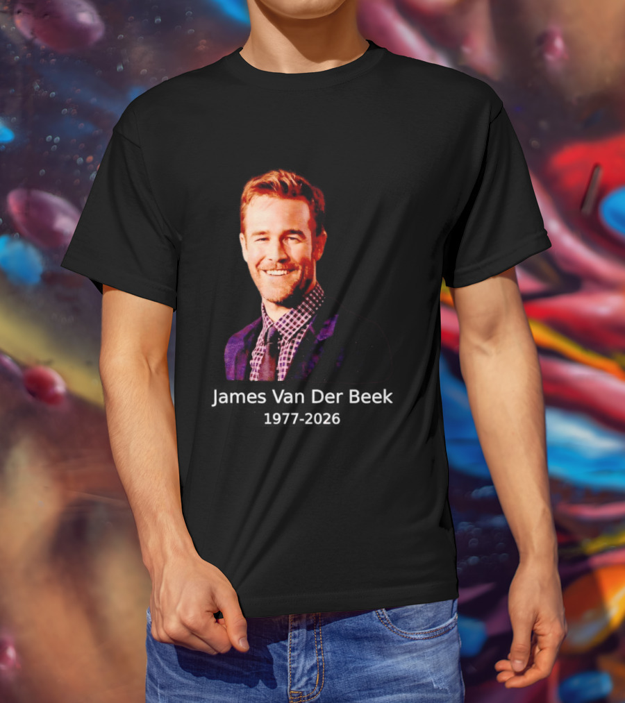 RIP James Van Der Beek James Vanderbeek T-Shirt