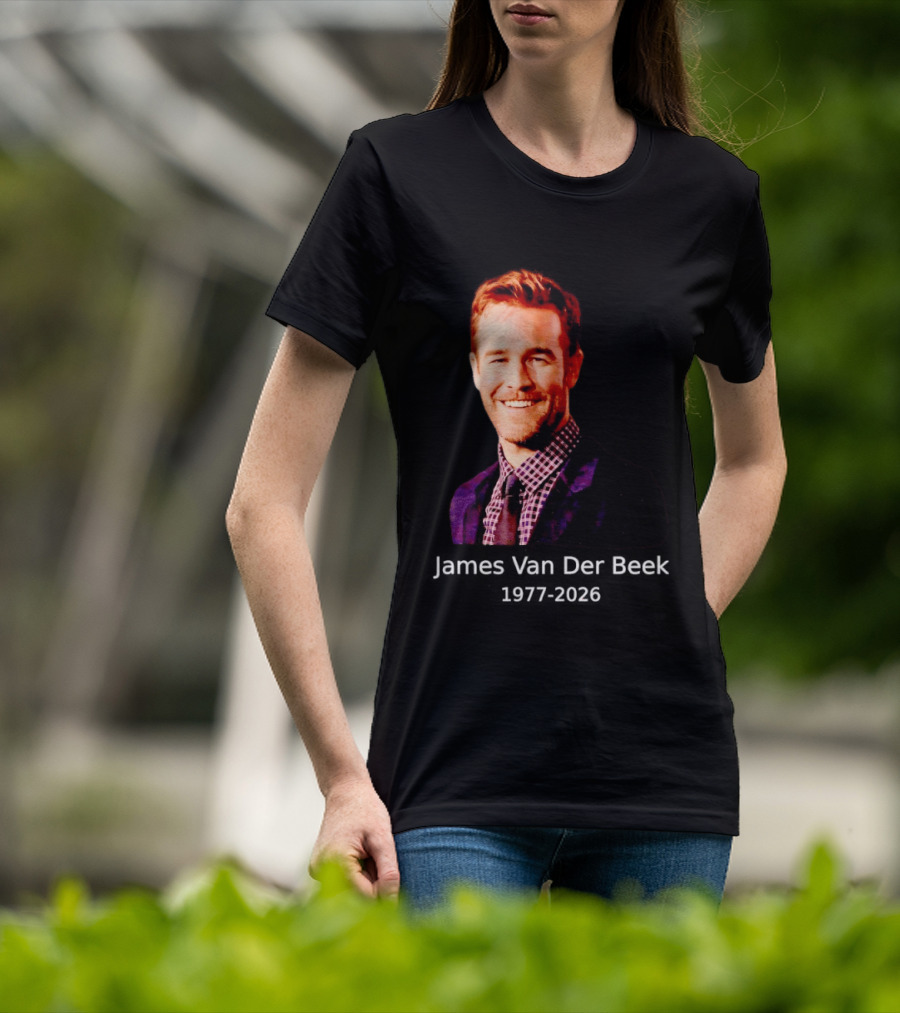 RIP James Van Der Beek James Vanderbeek T-Shirt
