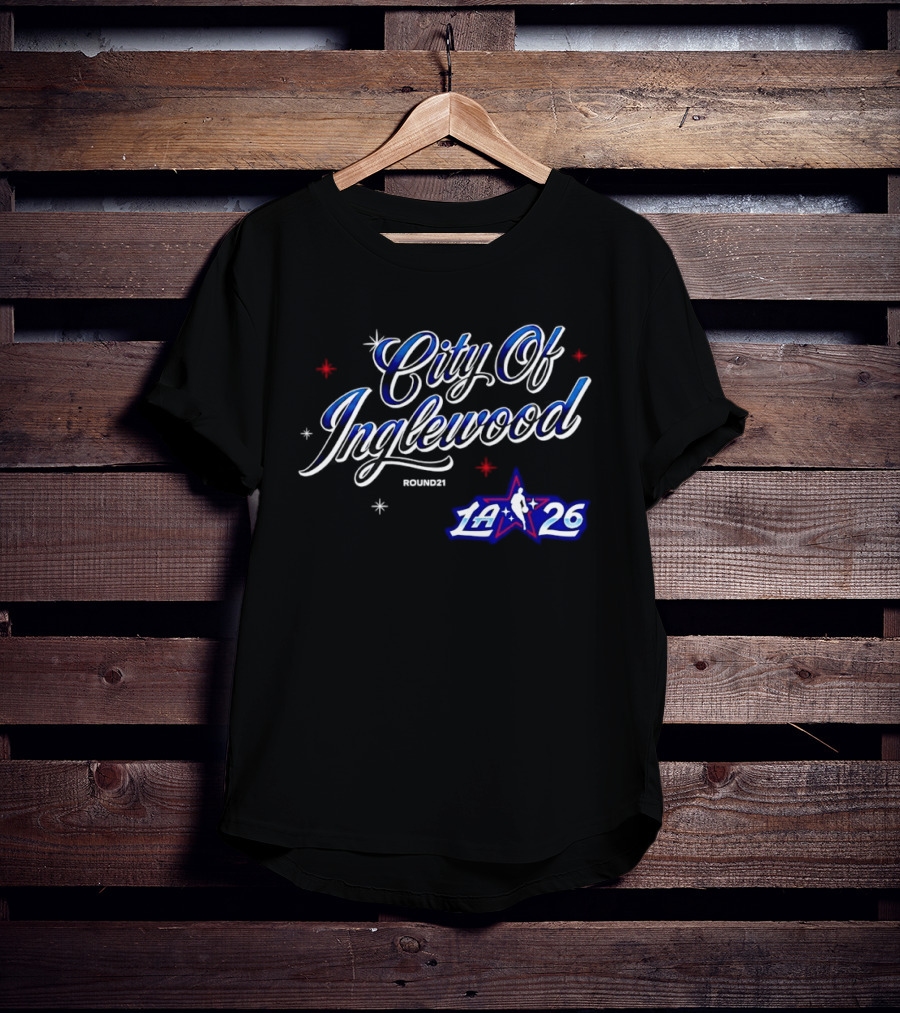 City Of Inglewood Round21 NBA All Star Game 2026 LA26 T-Shirt