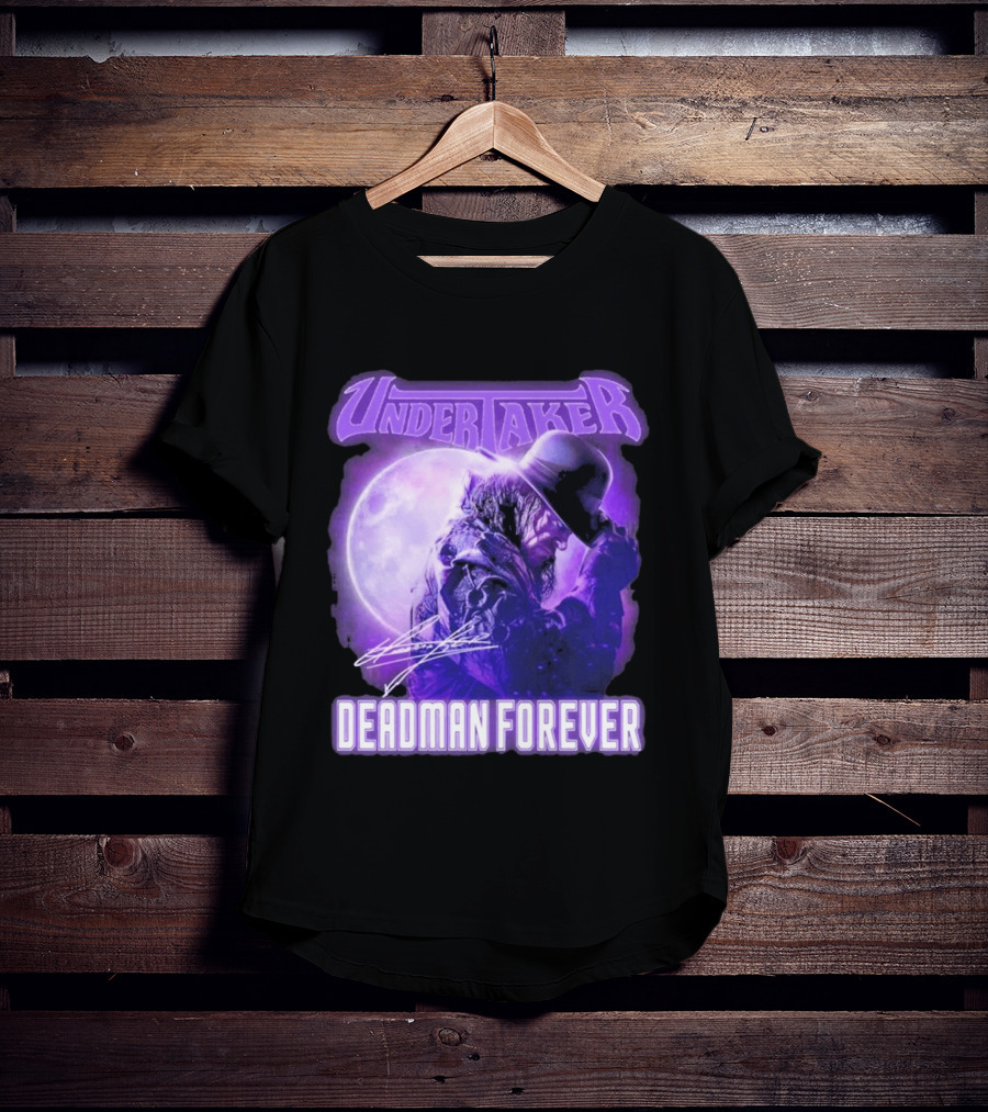 Undertaker Deadman Forever Purple Moon T-Shirt