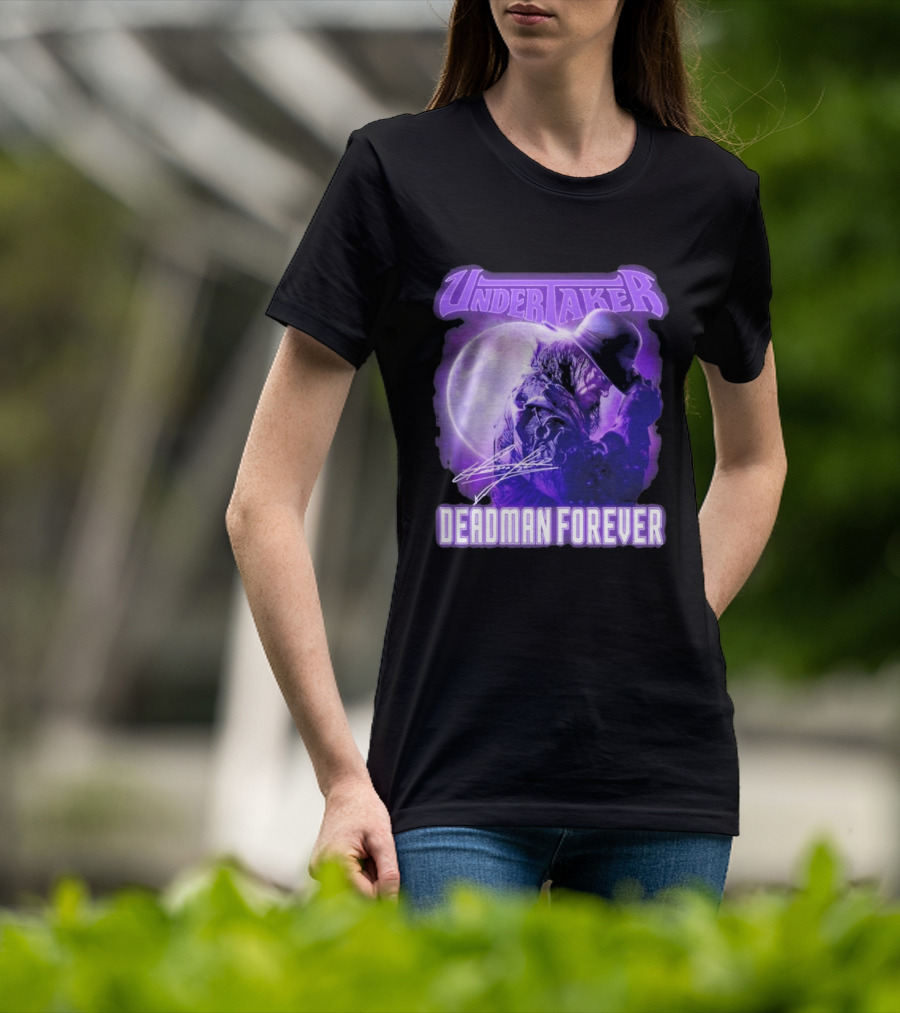 Undertaker Deadman Forever Purple Moon T-Shirt