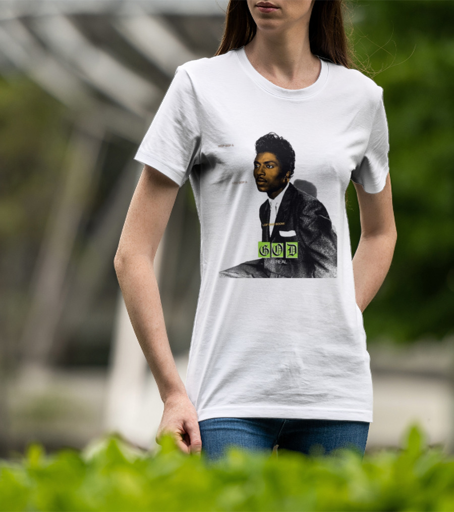 Little Richard Wop Bop A Loo Bop A Lop Bam Boom God Is Real T-Shirt