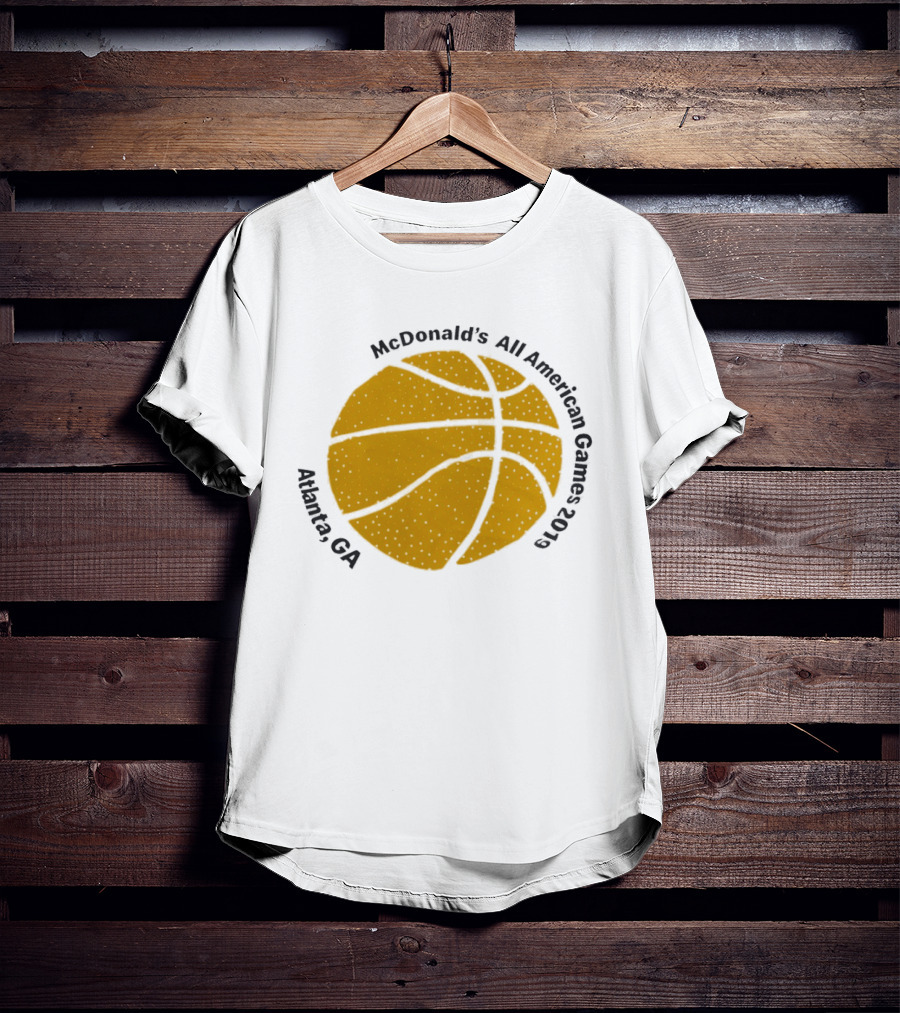 Atlanta GA McDonald's All American Game 2019 Basketball T-Shirt