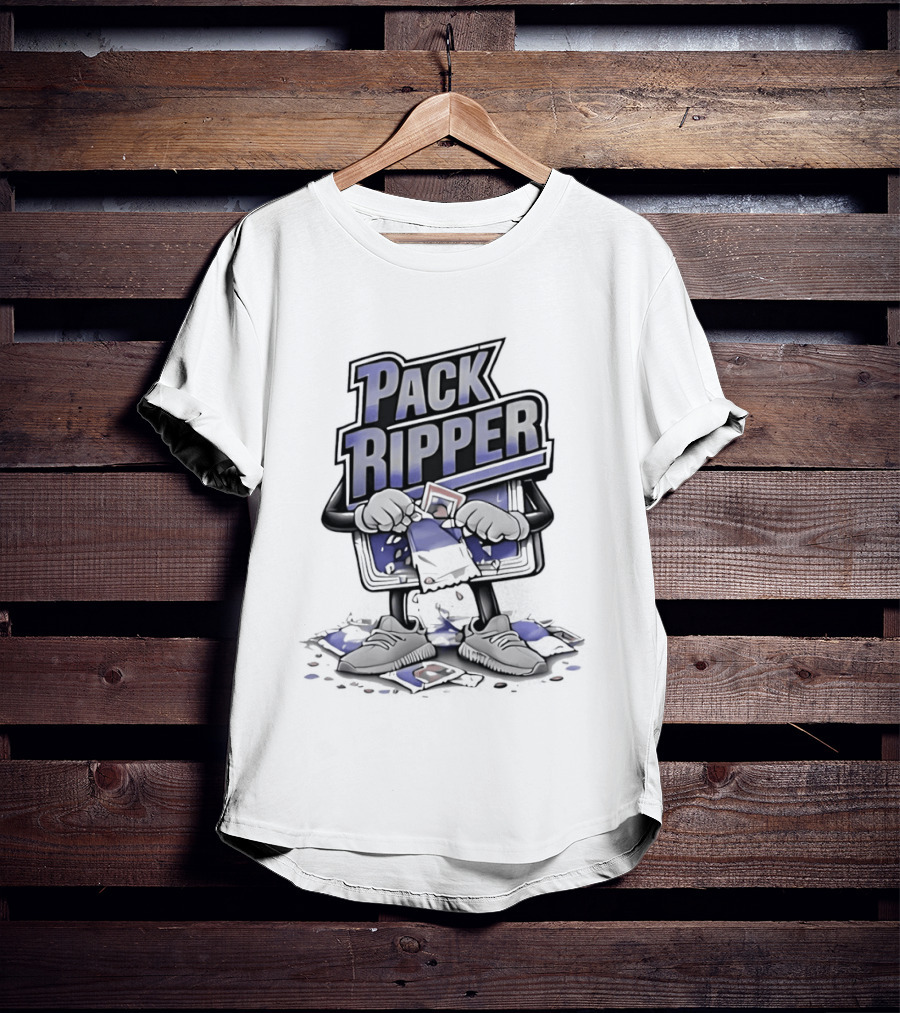 Pack Ripper Trading Card Cartoon T-Shirt