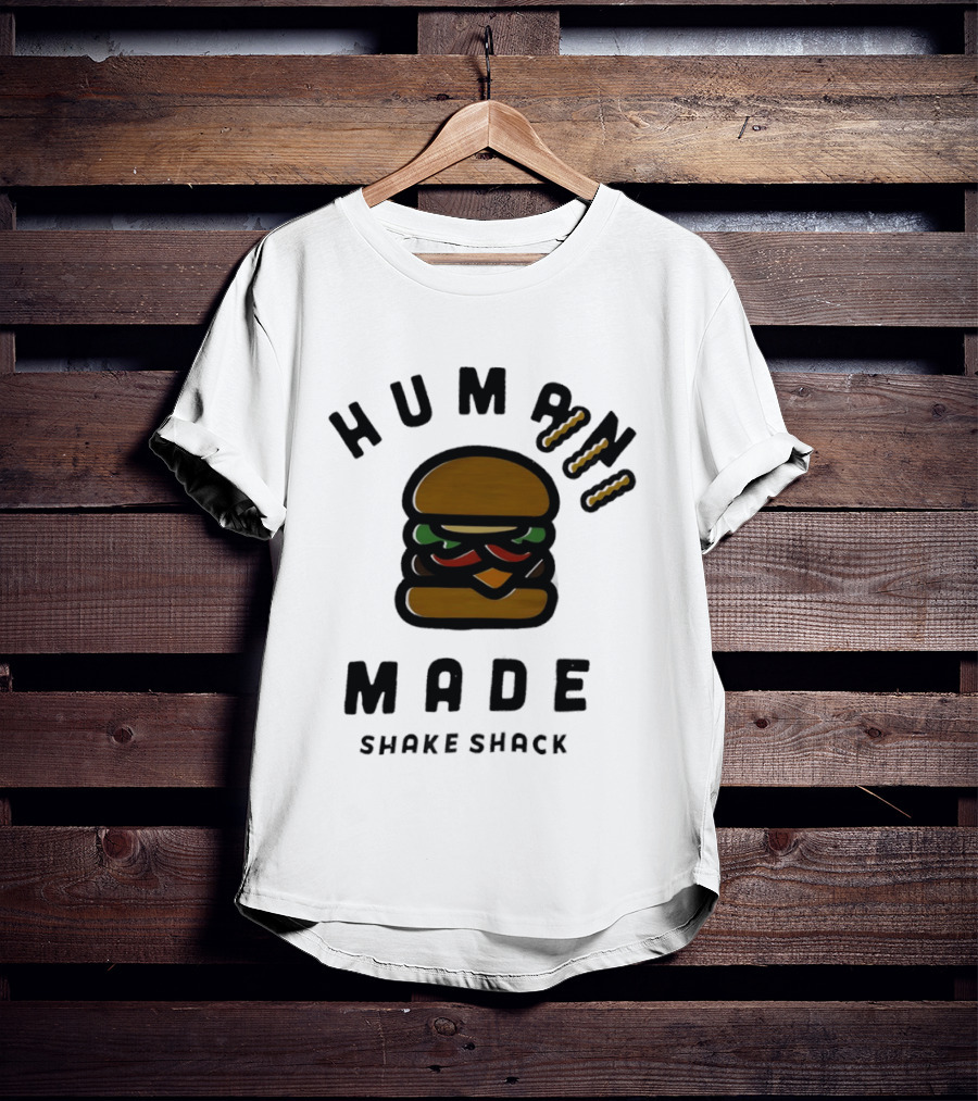 Human Made Shake Shack Hamburger T-Shirt