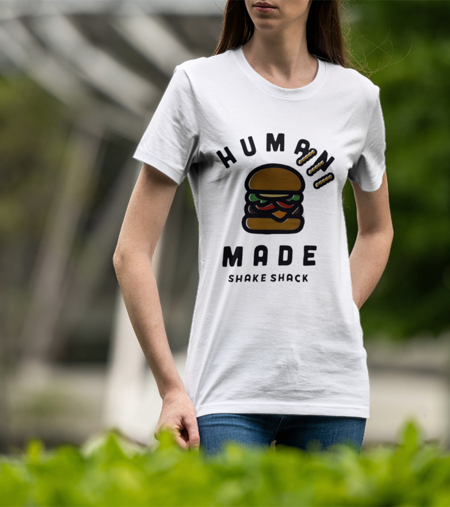 Human Made Shake Shack Hamburger T-Shirt