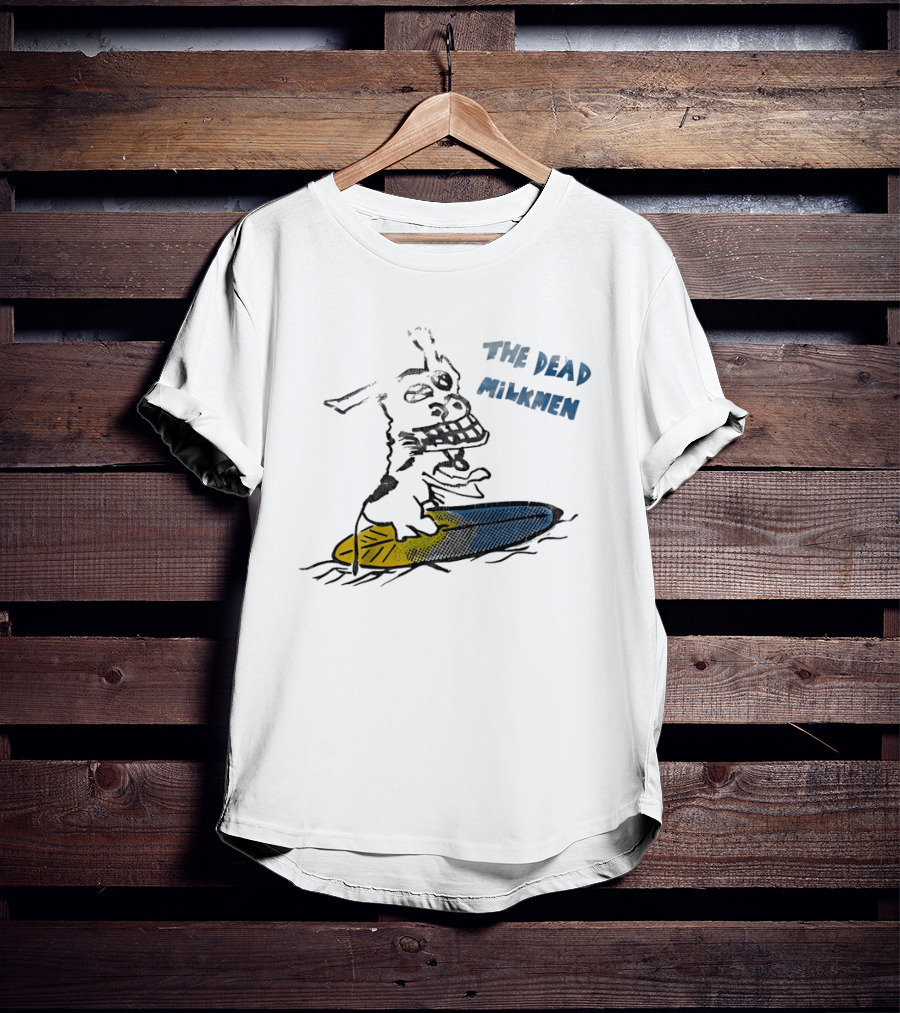 The Dead Milkmen Skull Surf T-Shirt