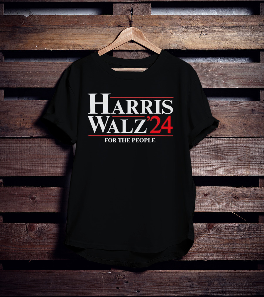 Harris Walz 24 For The People T-Shirt