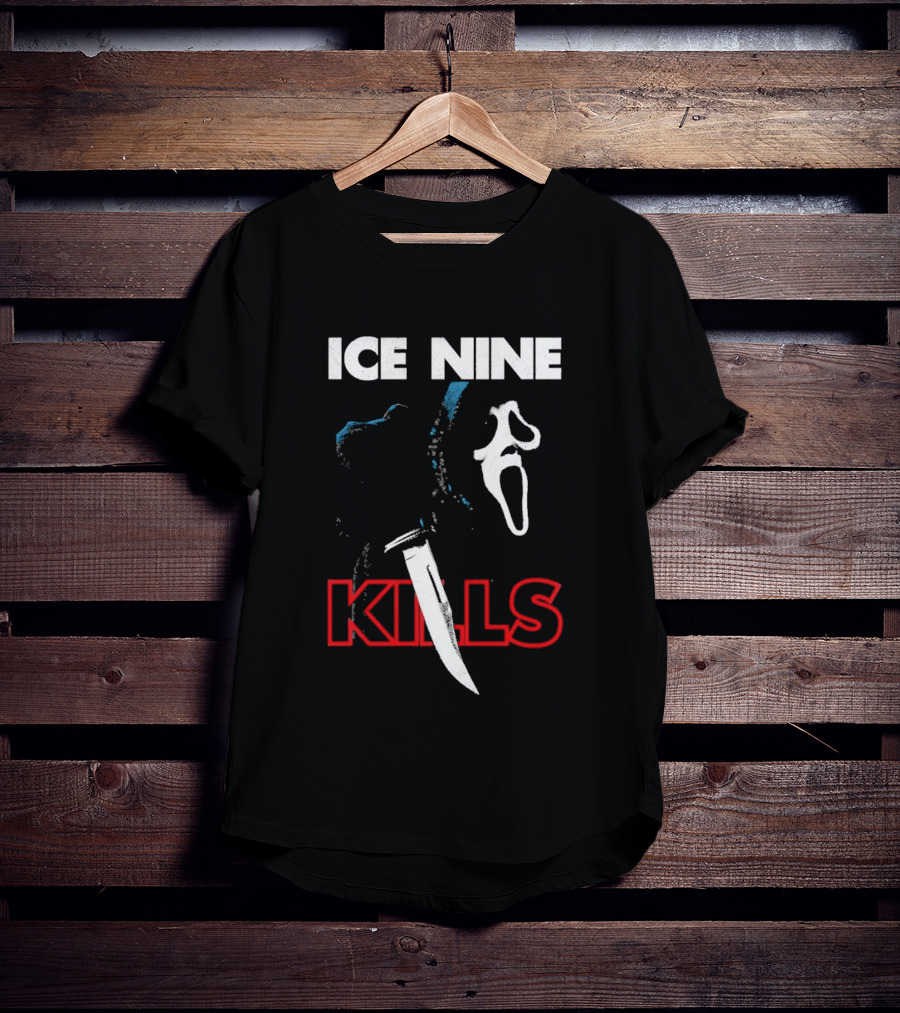 Ice Nine Kills Ghost Face Knife Horror Collaboration Stab Scream 7 Exclusive T-Shirt