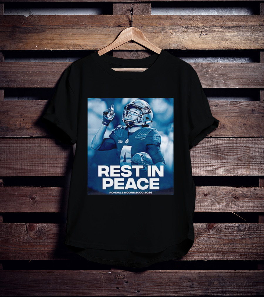 Rondale Moore Rest In Peace 2000 2026 Football T-Shirt