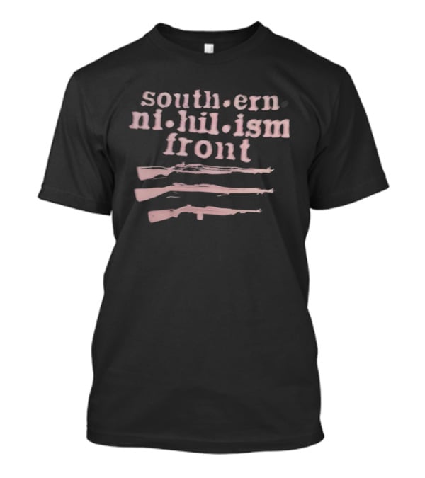 Southern Nihilism Front Guns Ruger AK 47 M16 Beretta T-Shirt