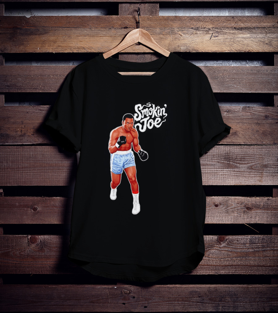Joe Frazier Smokin' Joe Boxing Legend Historic Fighter T-Shirt