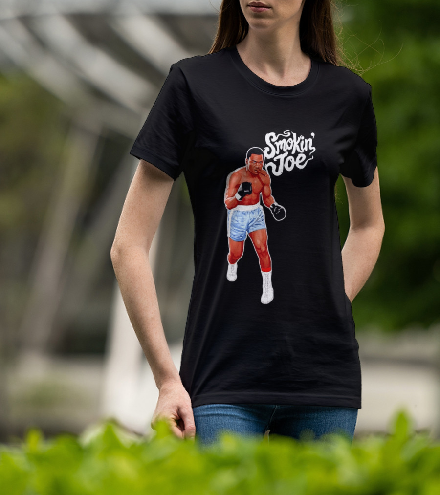 Joe Frazier Smokin' Joe Boxing Legend Historic Fighter T-Shirt