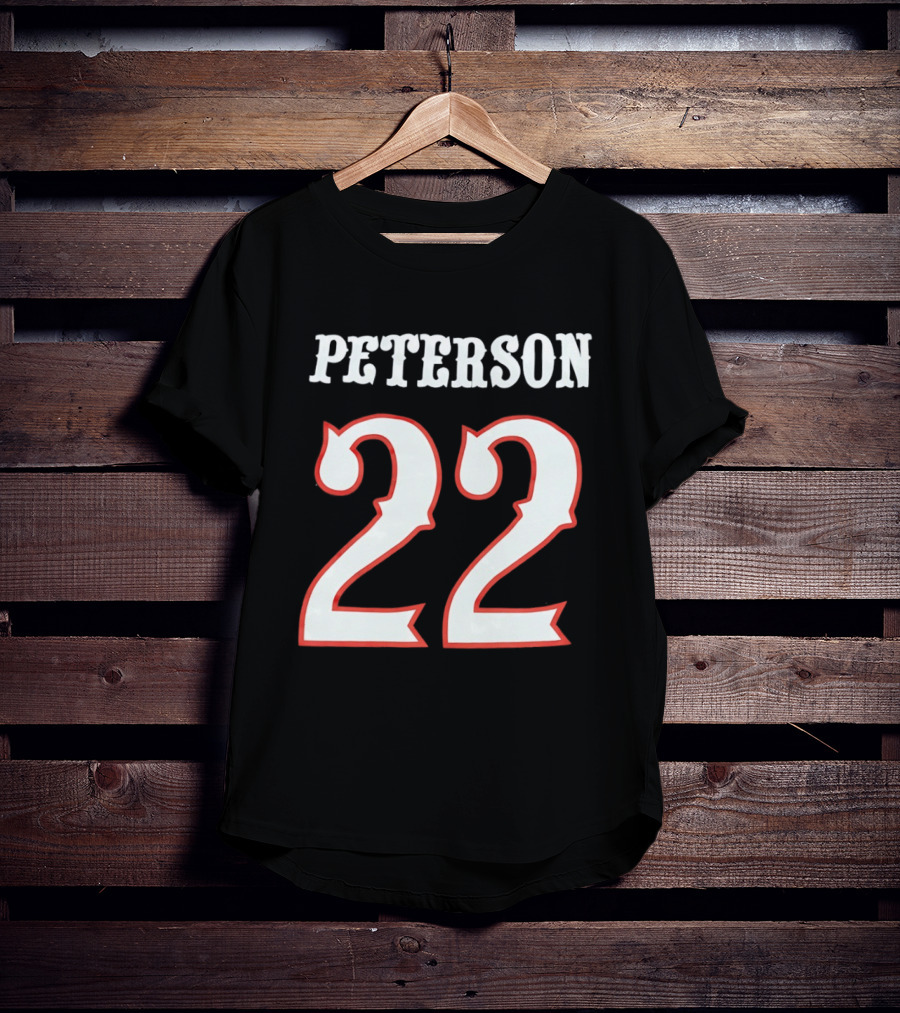Darryn Peterson 22 Kansas Jayhawks Basketball T-Shirt