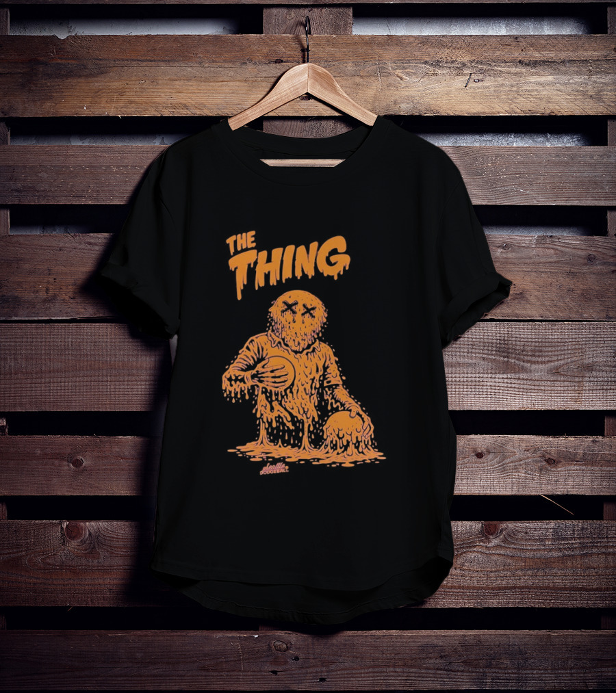The Thing Creepy Dodgeball Creature Horror T-Shirt