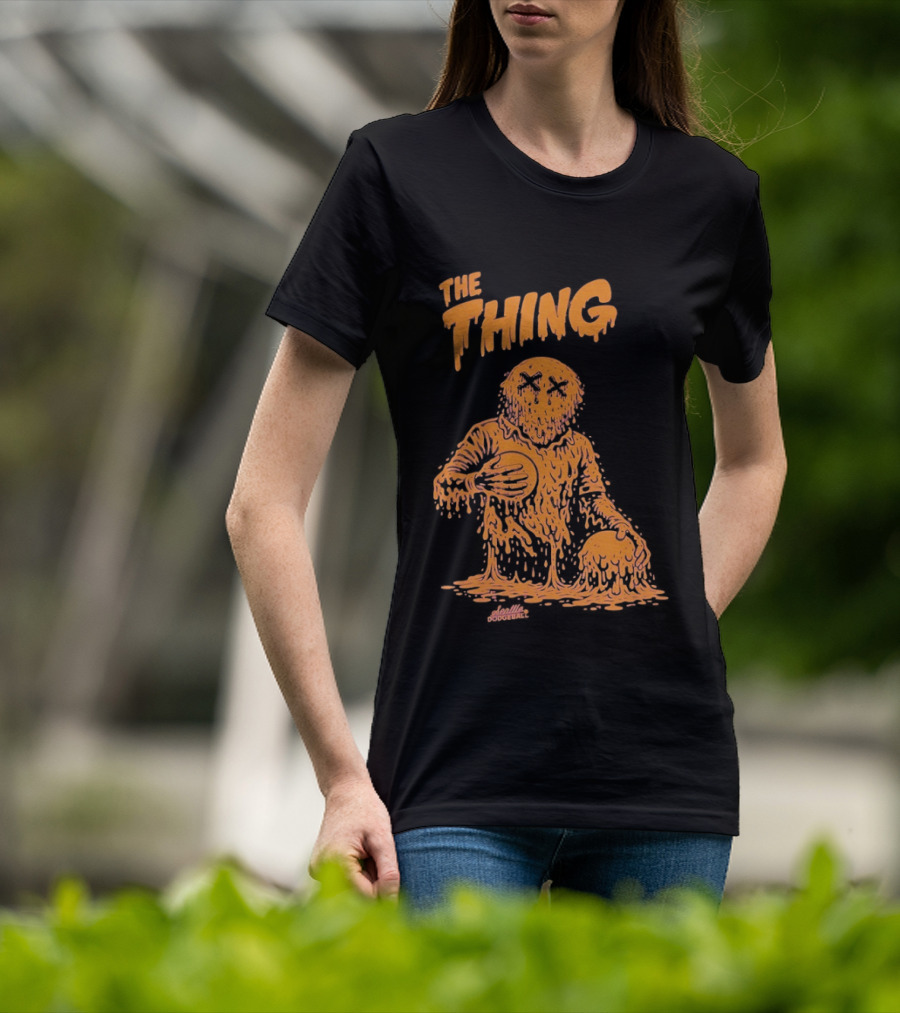 The Thing Creepy Dodgeball Creature Horror T-Shirt