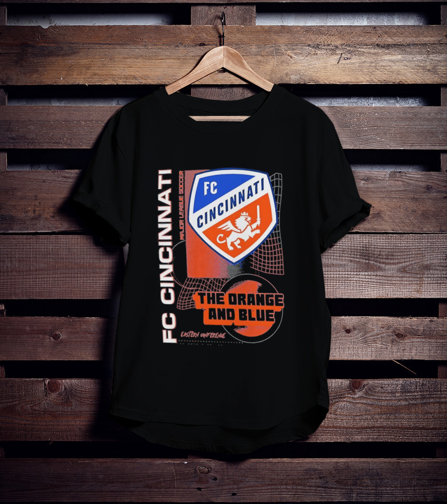 FC Cincinnati The Orange And Blue Soccer Pride T-Shirt