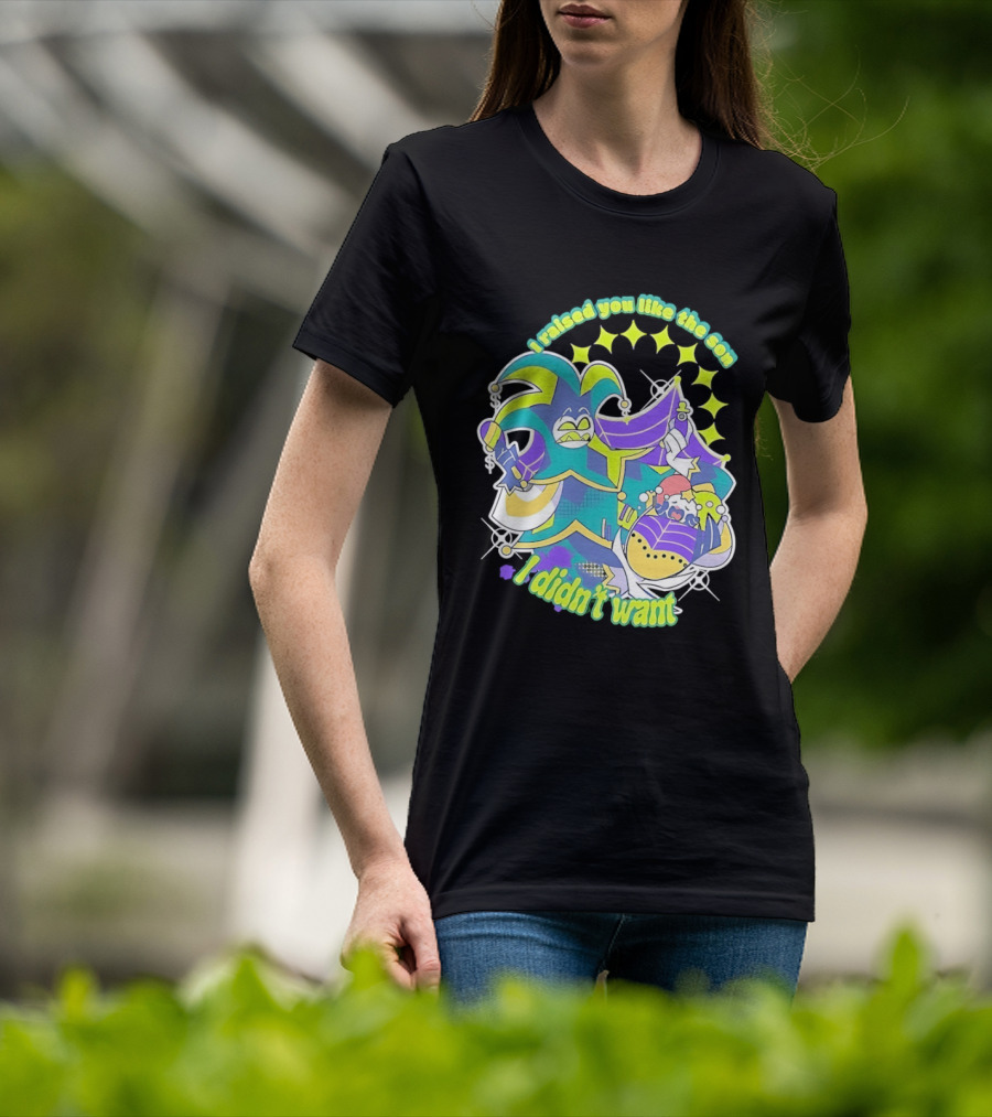 Mammon I Raised You Like The Son I Didn't Want Colorful Jester T-Shirt