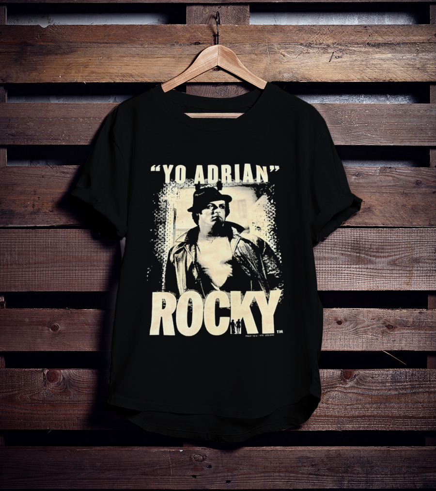 Yo Adrian Rocky Balboa Retro Movie T-Shirt