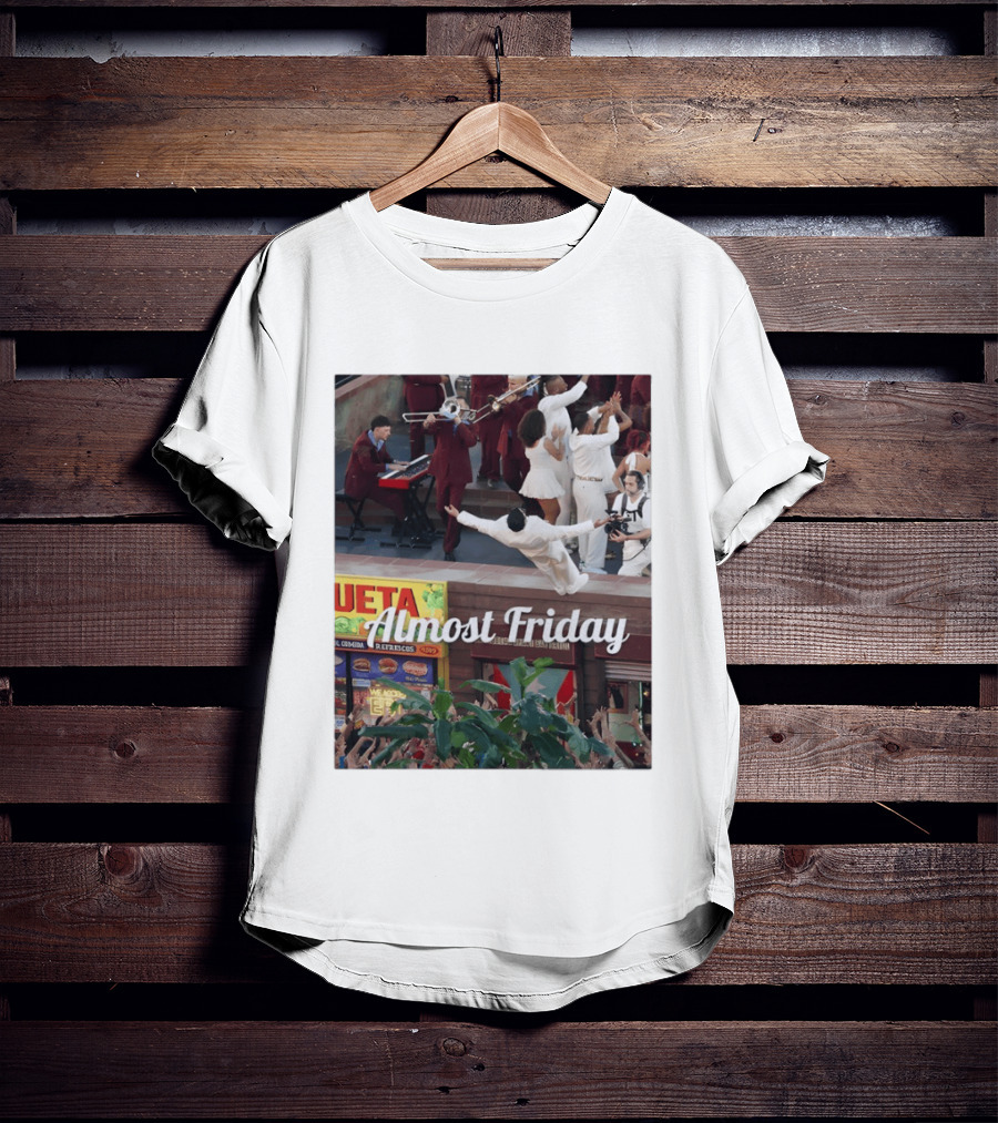 Almost Friday Bad Bunny Un Verano Sin Ti Party Scene T-Shirt