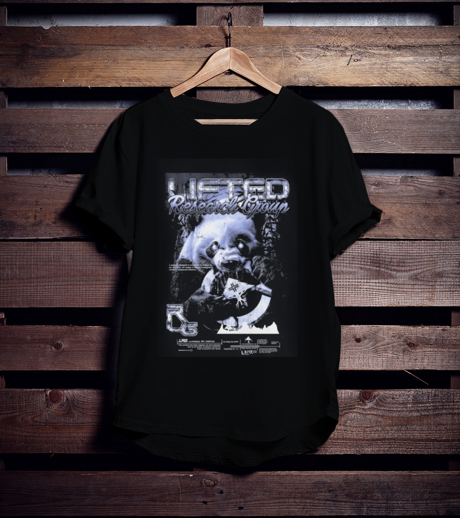 Lifted Research Group Pandamonium Panda Boxer Gloves T-Shirt