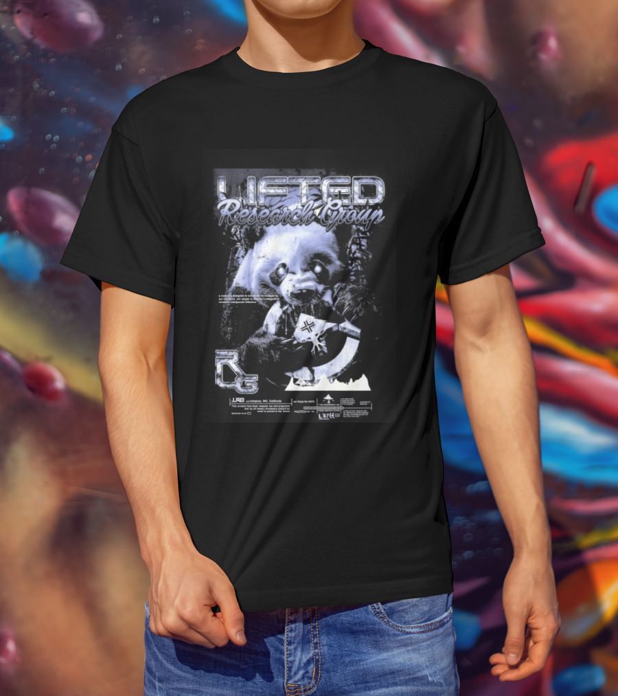 Lifted Research Group Pandamonium Panda Boxer Gloves T-Shirt