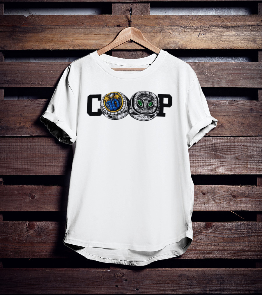 Coop Super Bowl Champion Kupp Ring Football T-Shirt