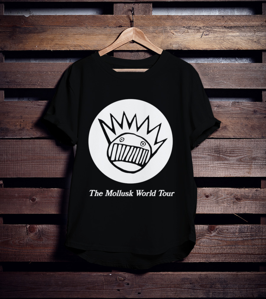 Mollusk World Tour Iconic Logo Ween Band Merchandise T-Shirt