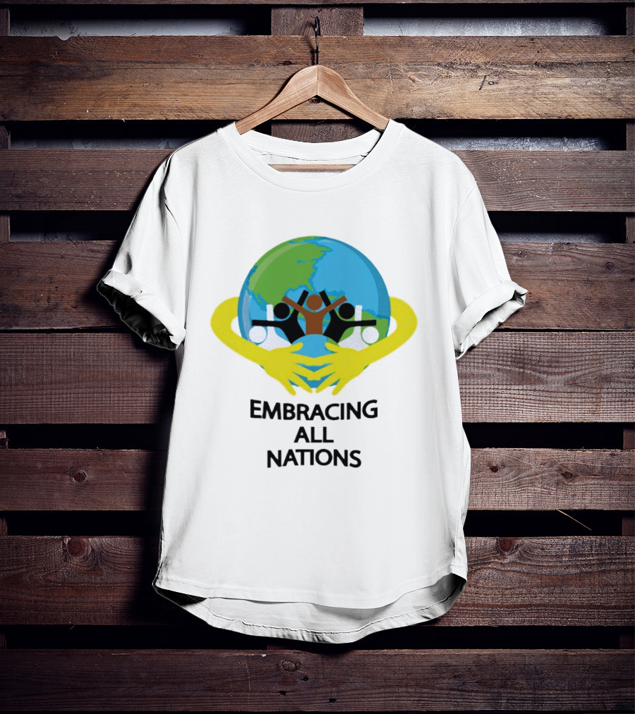 Embracing All Nations Global Unity 2026 T-Shirt