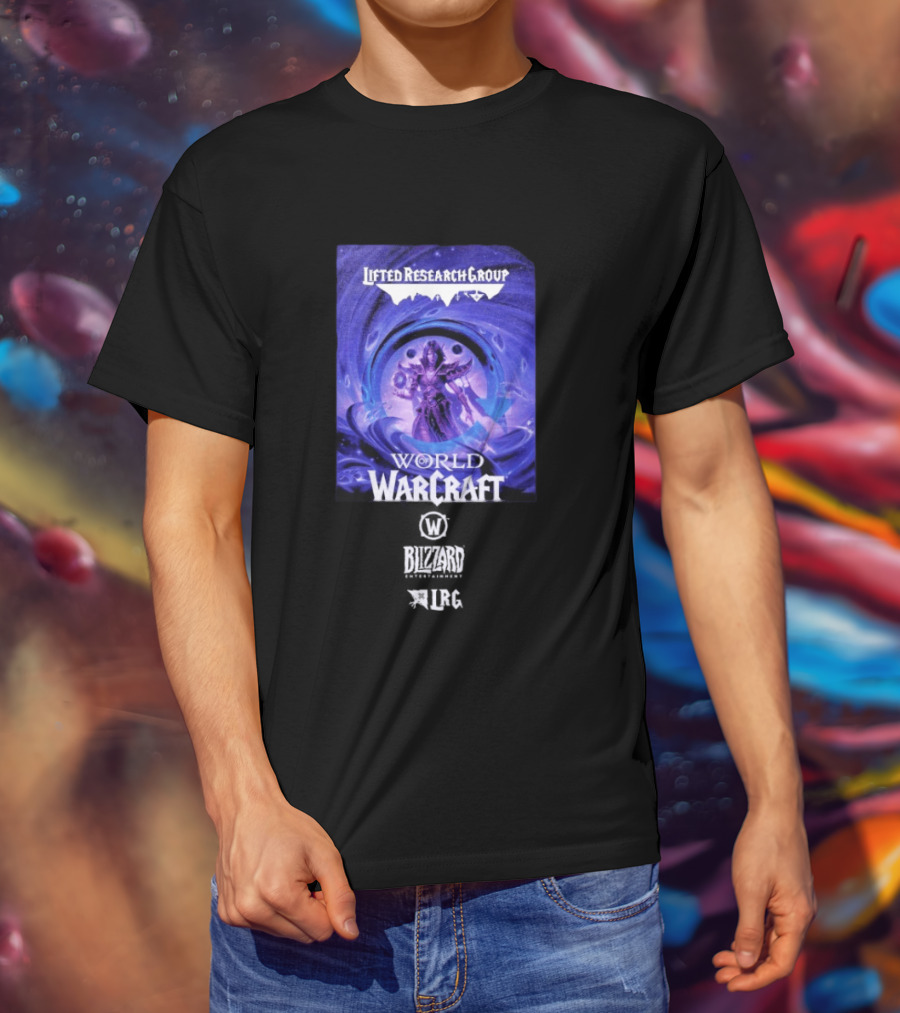 Lifted Research Group World Of Warcraft Xal'Atath The Void Mage T-Shirt