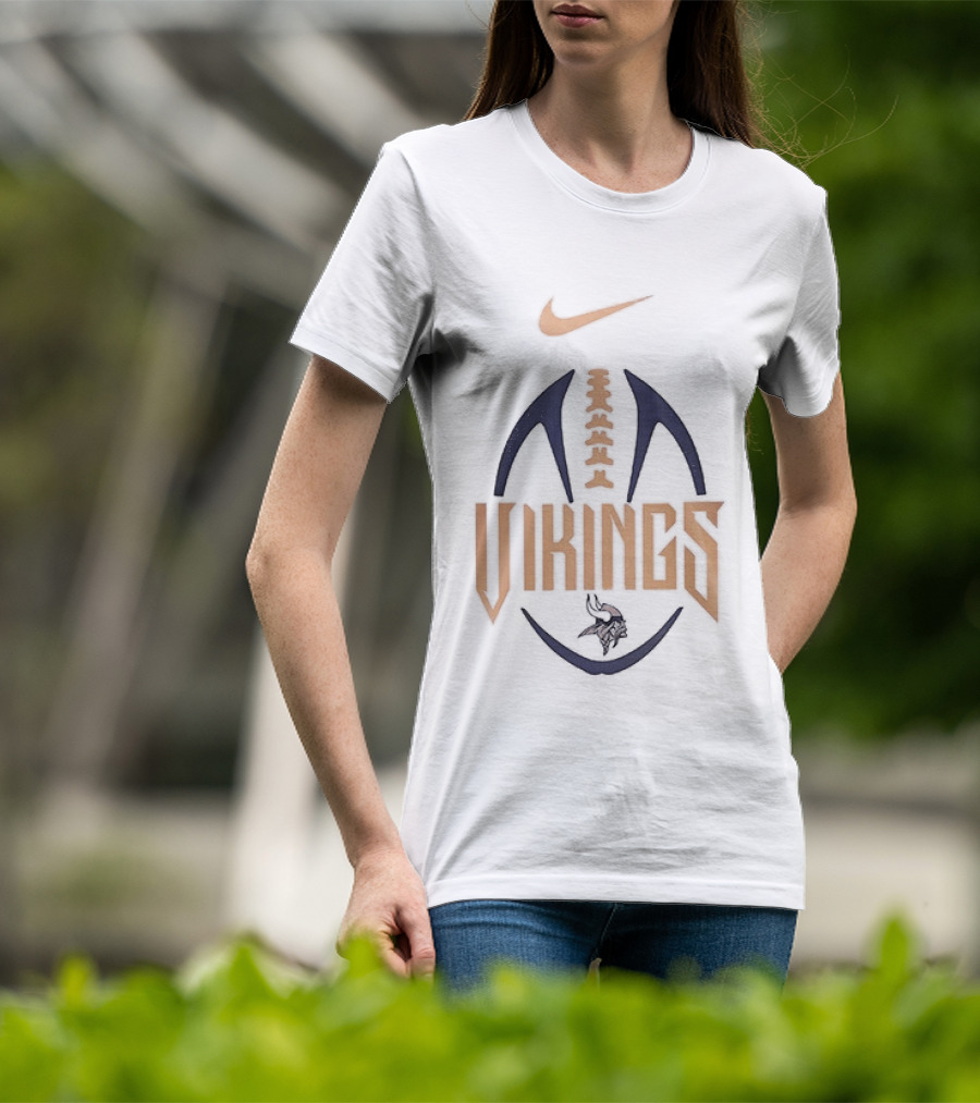 Minnesota Vikings Football Nike Collaboration T-Shirt