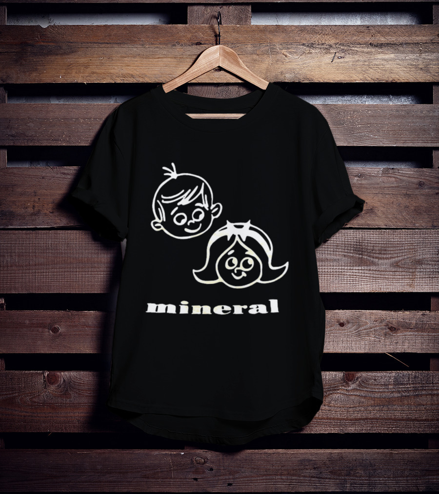 Mineral Midwest Emo Band Kids Face T-Shirt