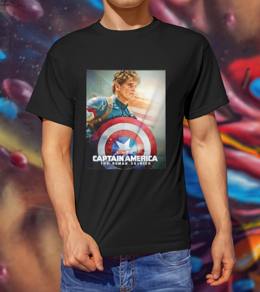 SECTION STUDIOS Captain America The Roman Soldier T-Shirt
