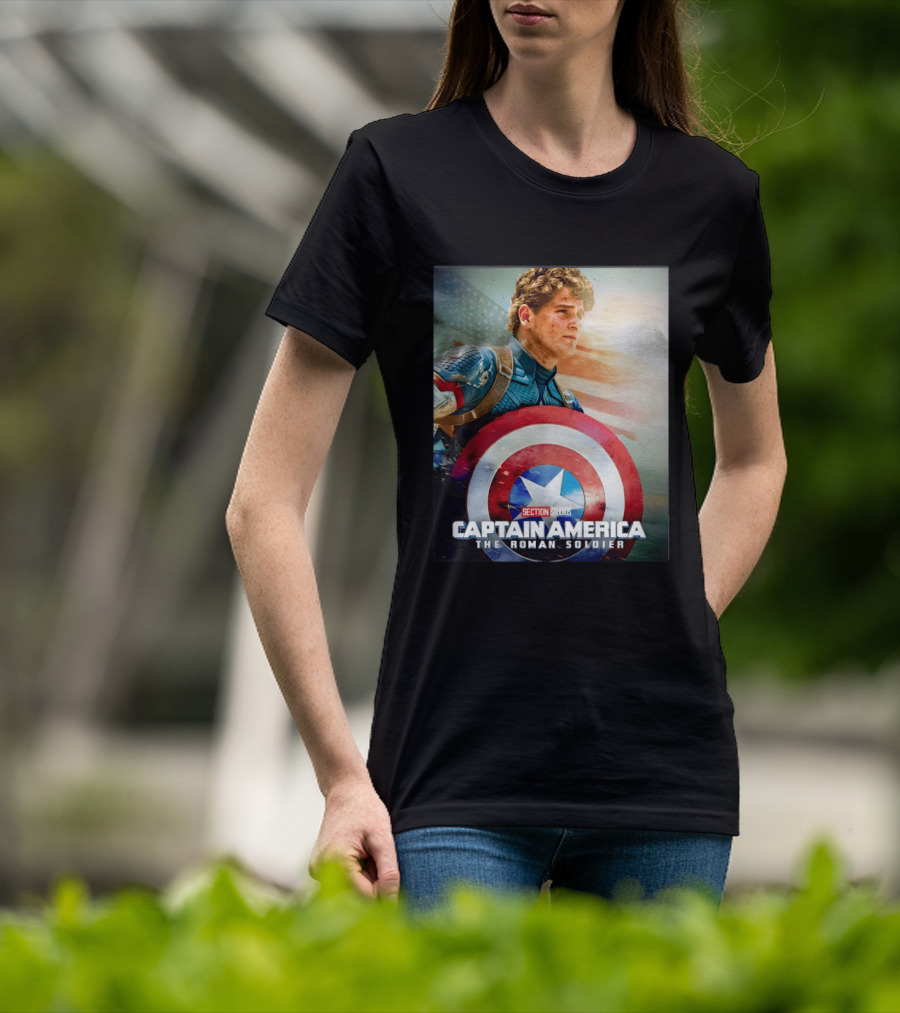 SECTION STUDIOS Captain America The Roman Soldier T-Shirt