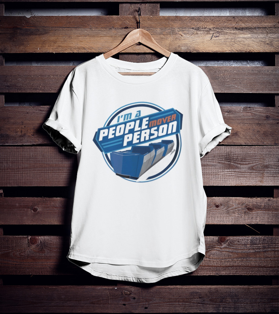 I'm A People Mover Person Retro Style Transport T-Shirt
