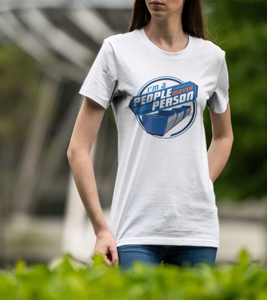 I'm A People Mover Person Retro Style Transport T-Shirt