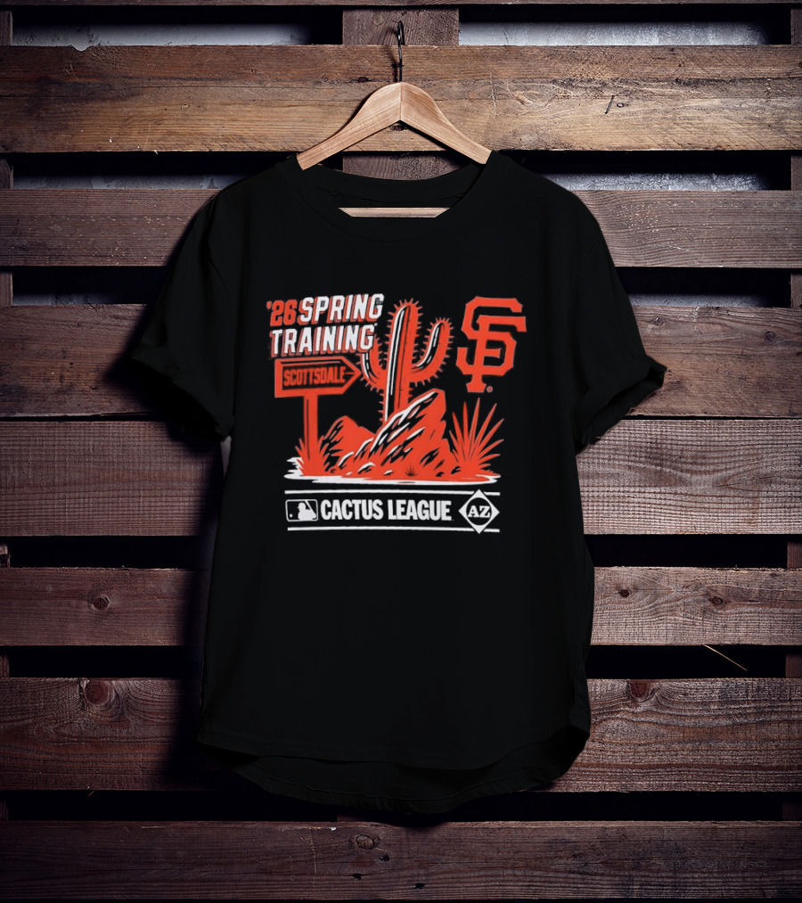 San Francisco Giants 2026 Spring Training Cactus League AZ MLB T-Shirt