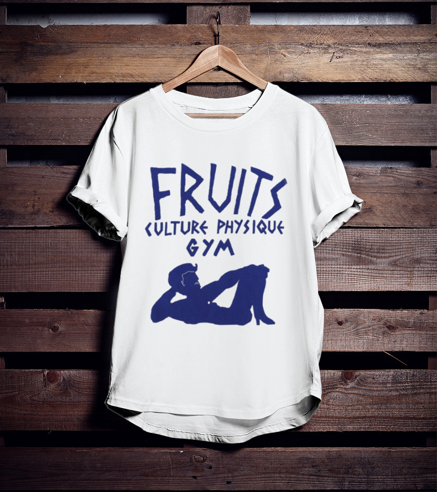 FRUITS Culture Physique Gym Silhouette Fitness T-Shirt