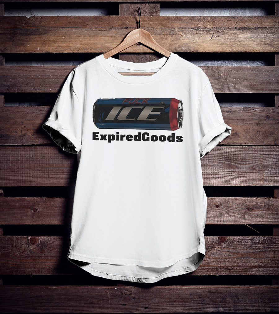 Expired Goods Fuck Ice Can Design Iconic Pop Culture T-Shirt