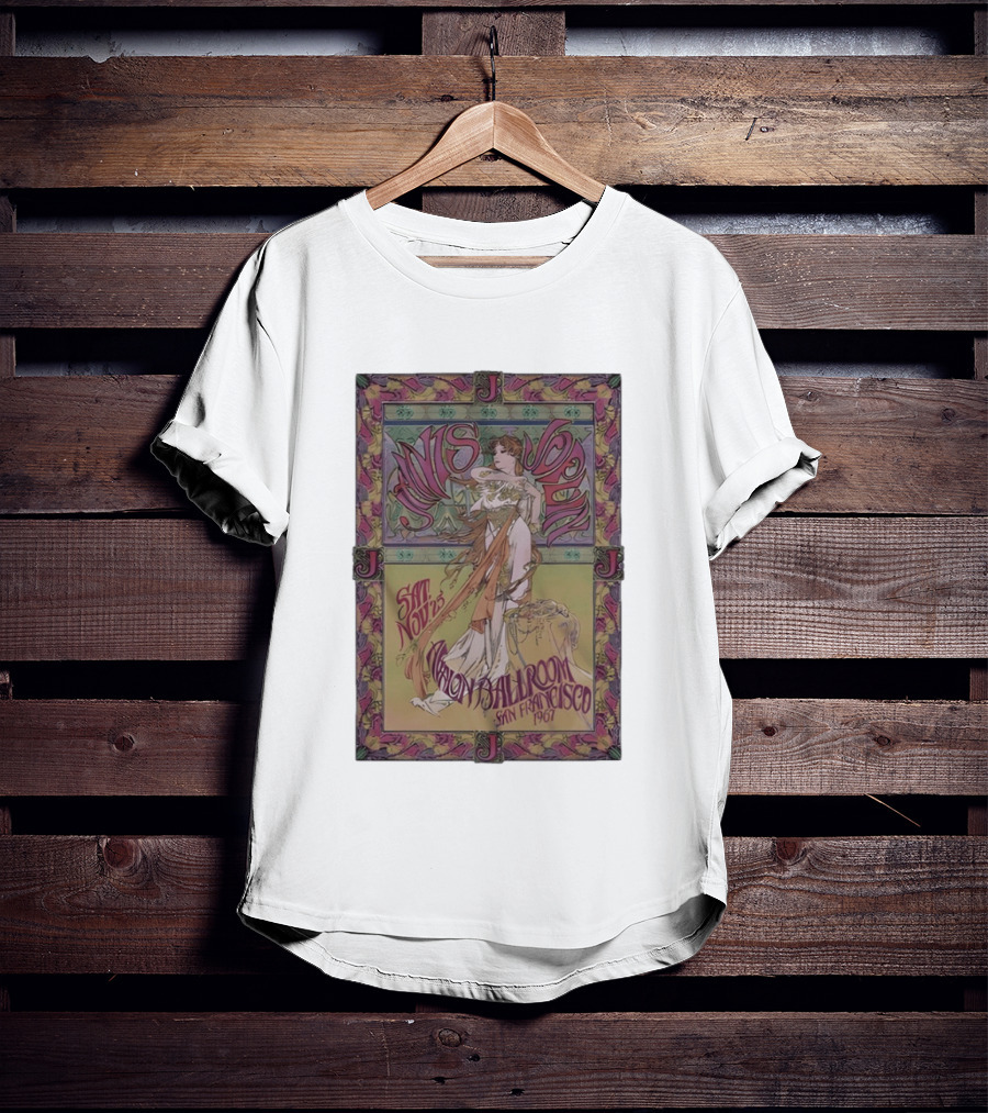 Janis Joplin Avalon Ballroom San Francisco 1967 Art Nov 12 T-Shirt