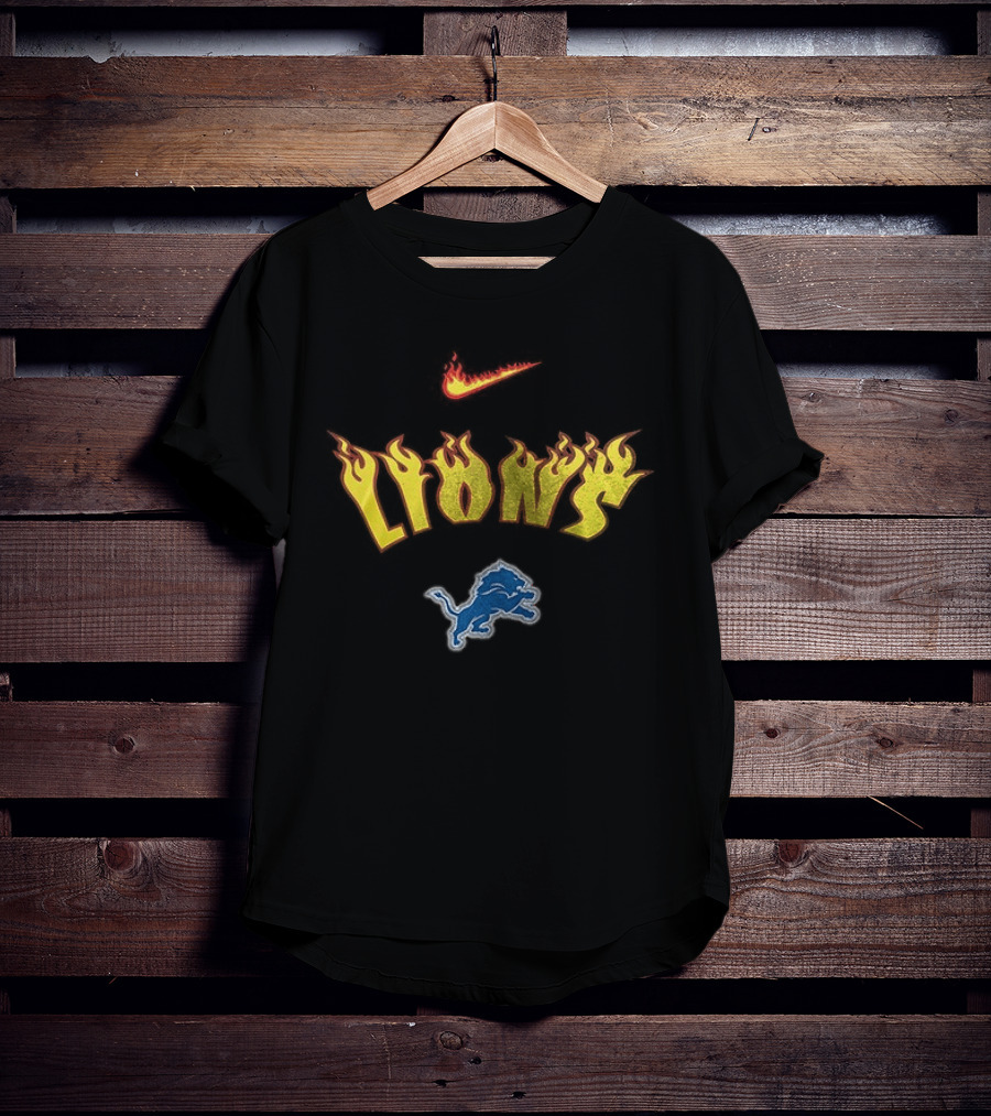 Detroit Lions Firewave Nike One Pride T-Shirt