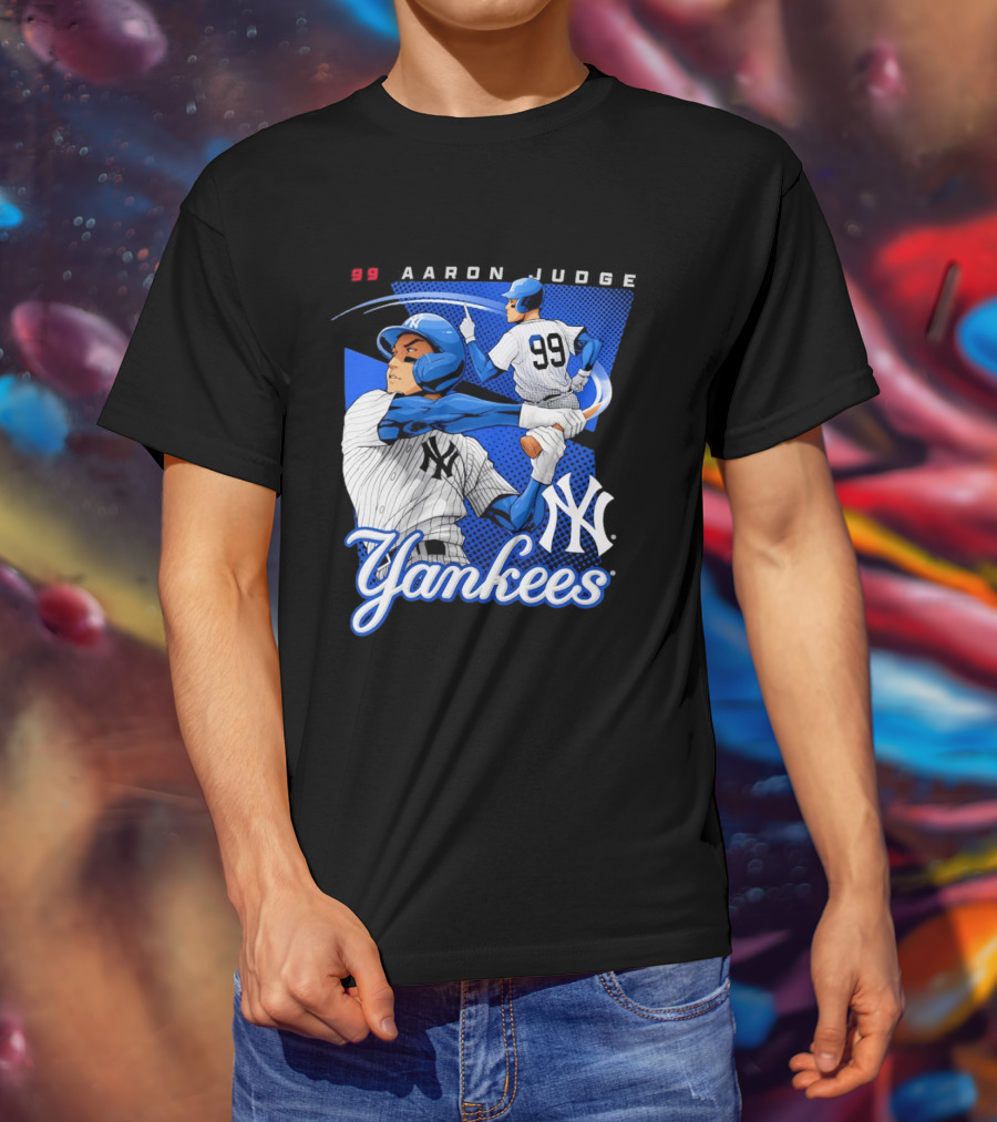 New York Yankees Aaron Judge Anime Yankees 99 T-Shirt
