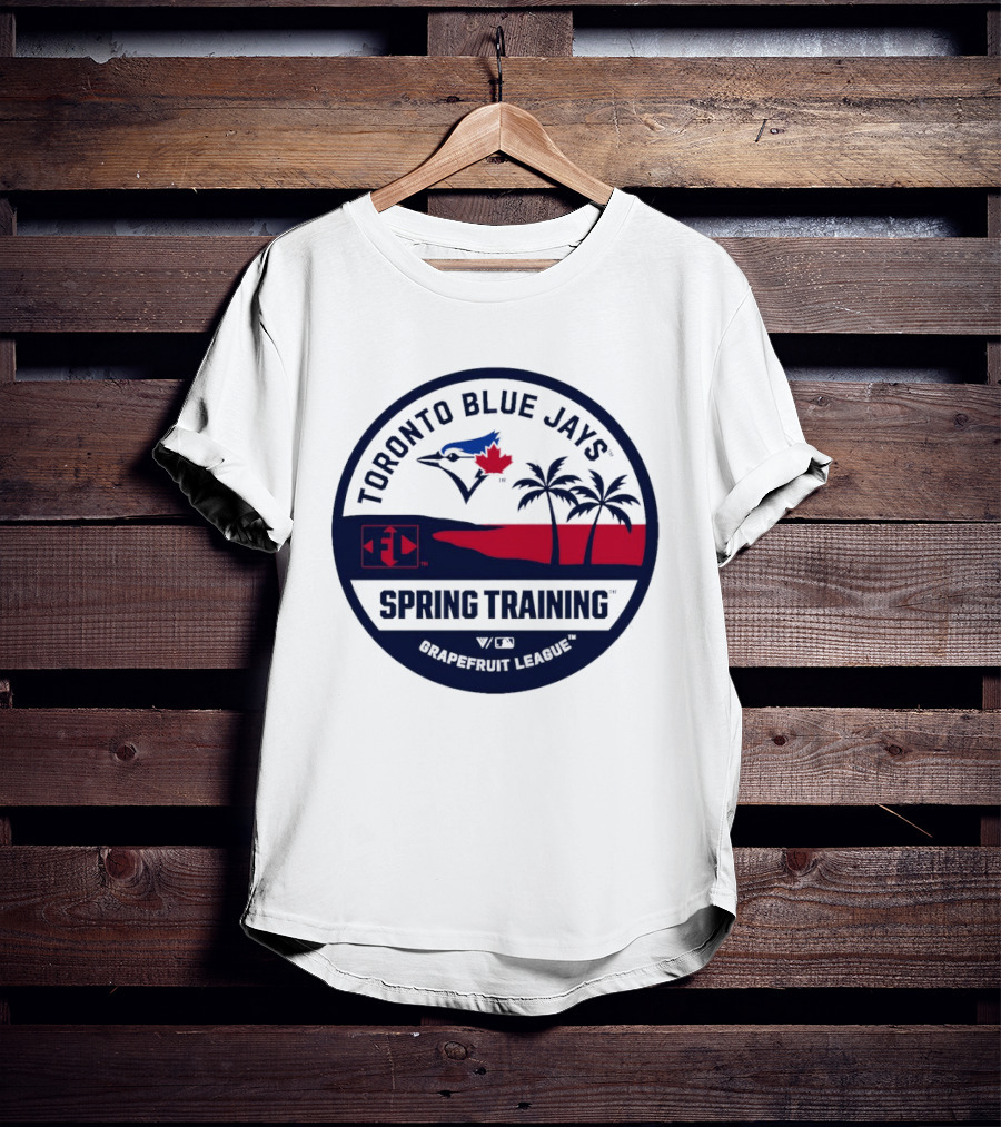 Toronto Blue Jays Spring Training Luxe Knit Palm Trees T-Shirt