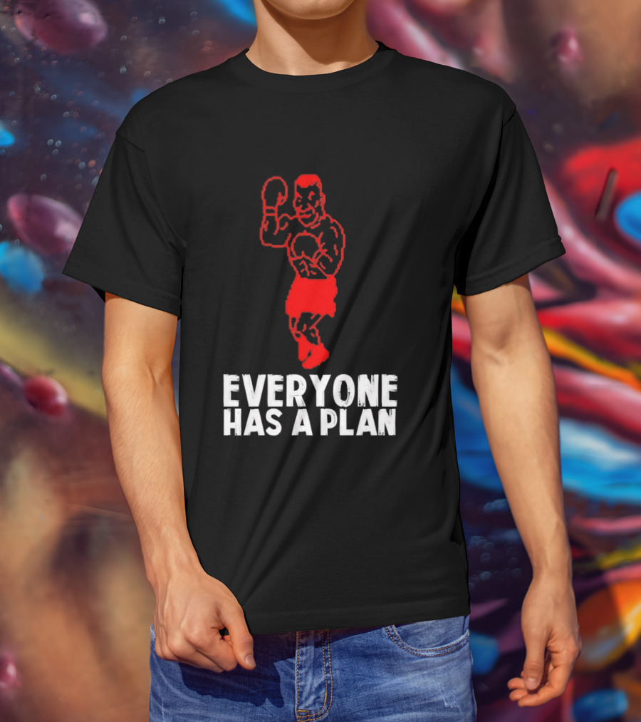 Everyone Has A Plan Punchout Video Game Boxing T-Shirt