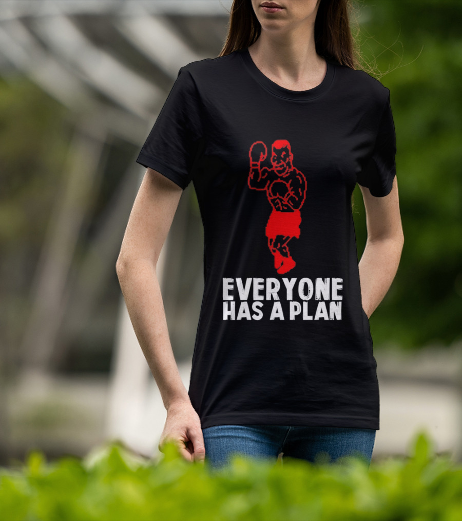 Everyone Has A Plan Punchout Video Game Boxing T-Shirt