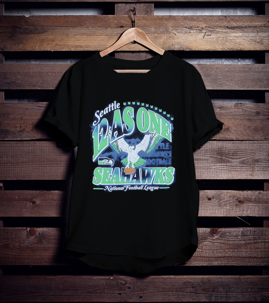 Seattle Seahawks 12 As One National Football League T-Shirt