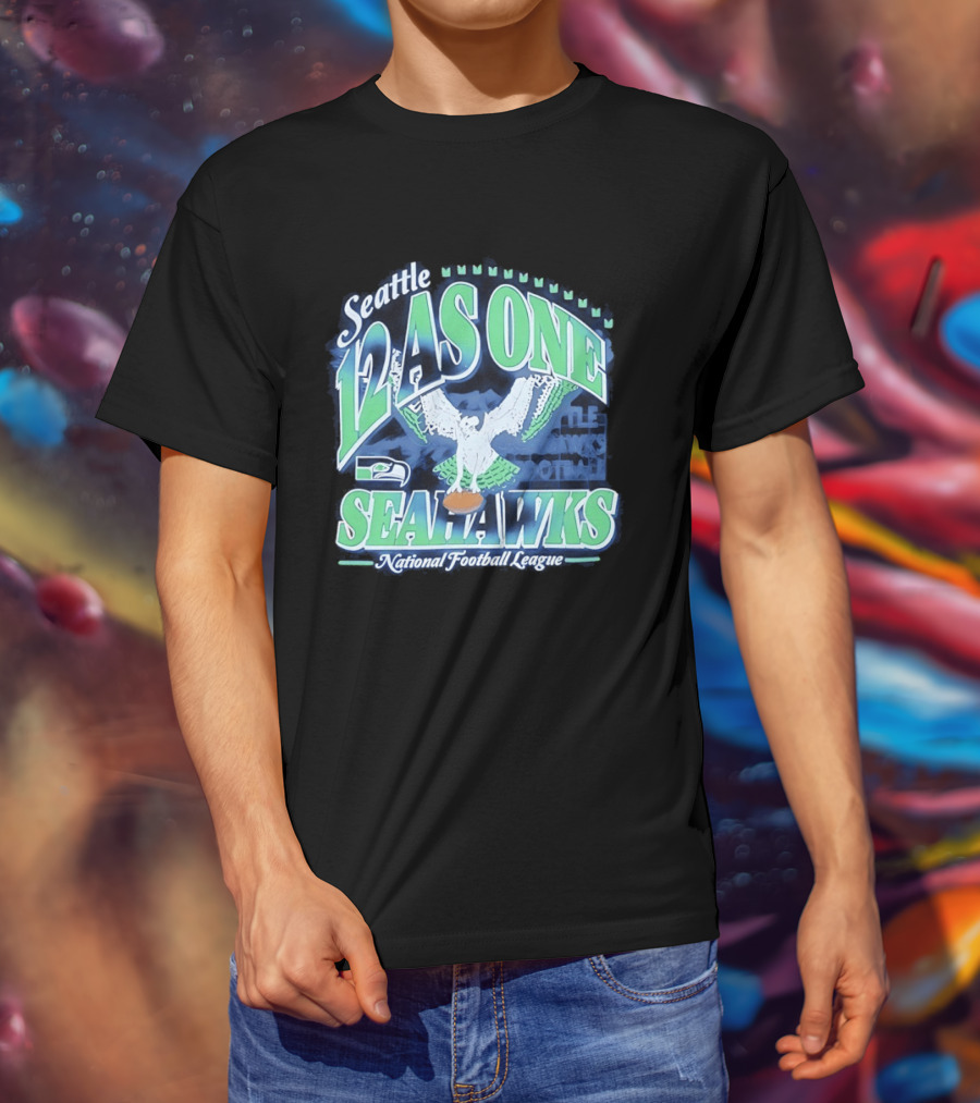 Seattle Seahawks 12 As One National Football League T-Shirt