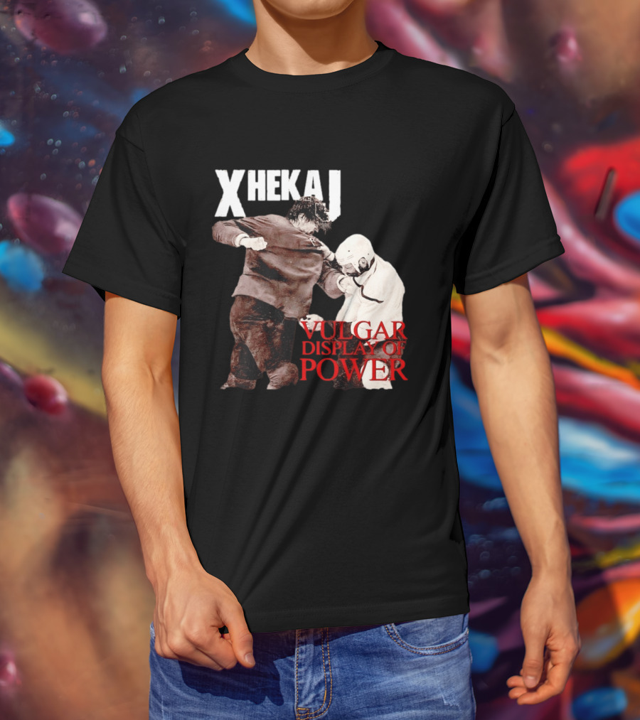 Xhekaj Vulgar Display Of Power Hockey Fight T-Shirt